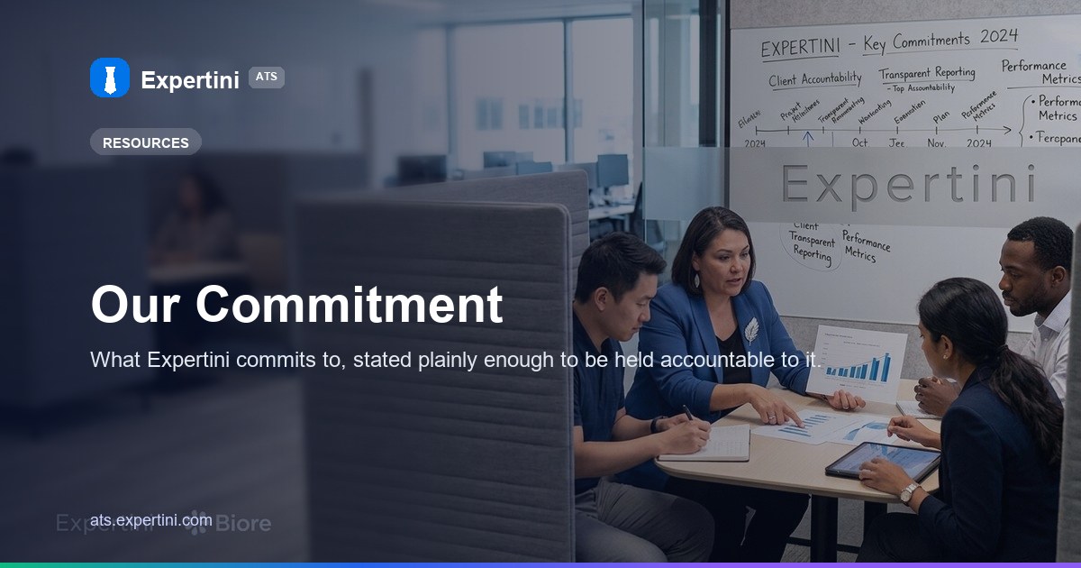Our Commitment