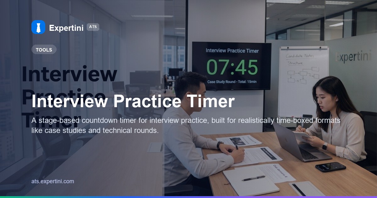 Interview Practice Timer